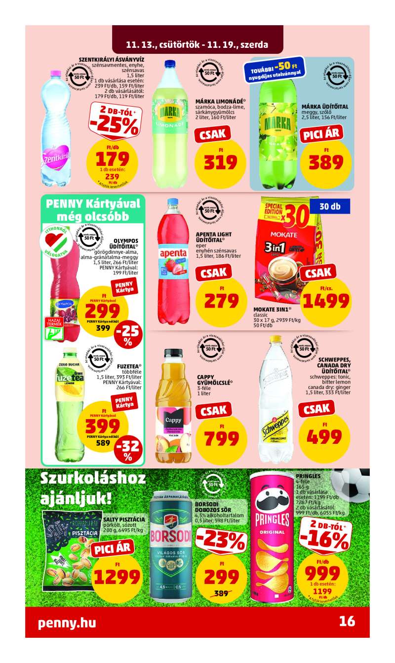 Penny Akciós Újság 20 oldal