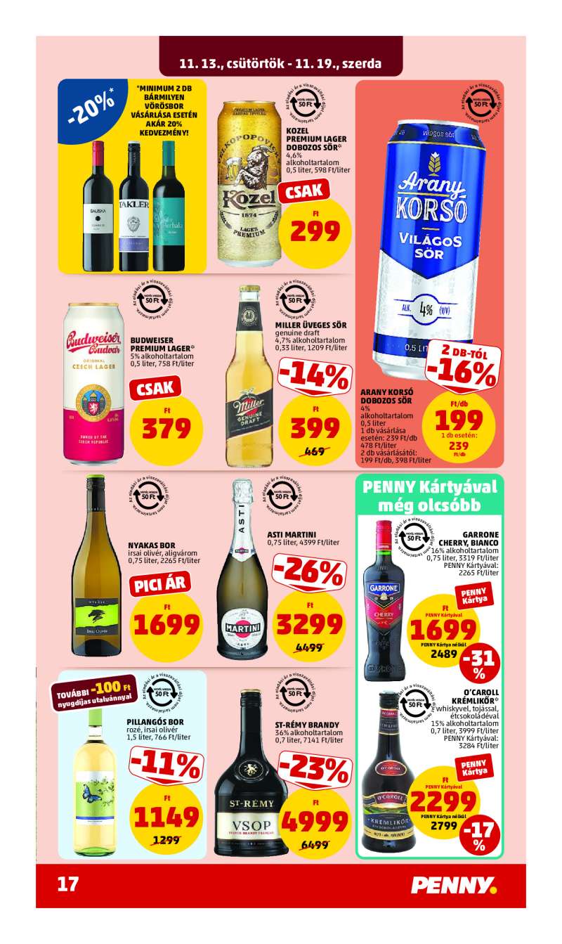Penny Akciós Újság 21 oldal
