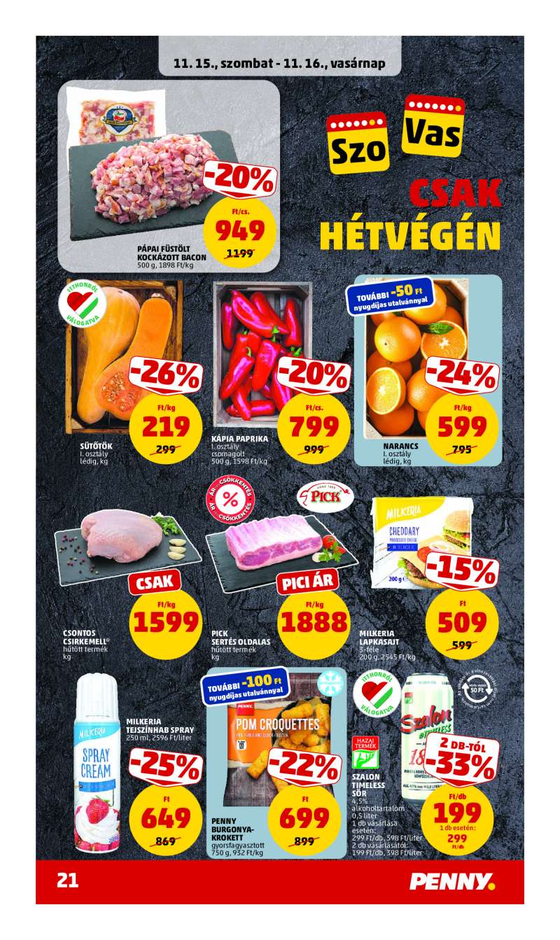 Penny Akciós Újság 25 oldal