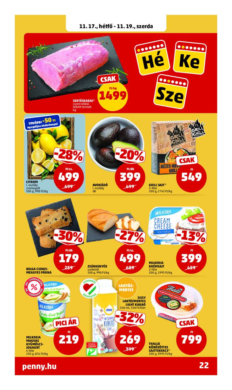 Penny Akciós Újság 26 oldal