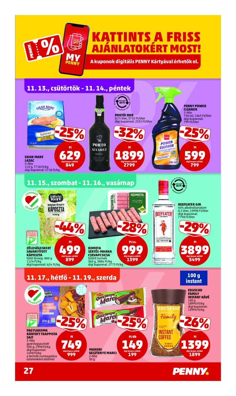 Penny Akciós Újság 31 oldal