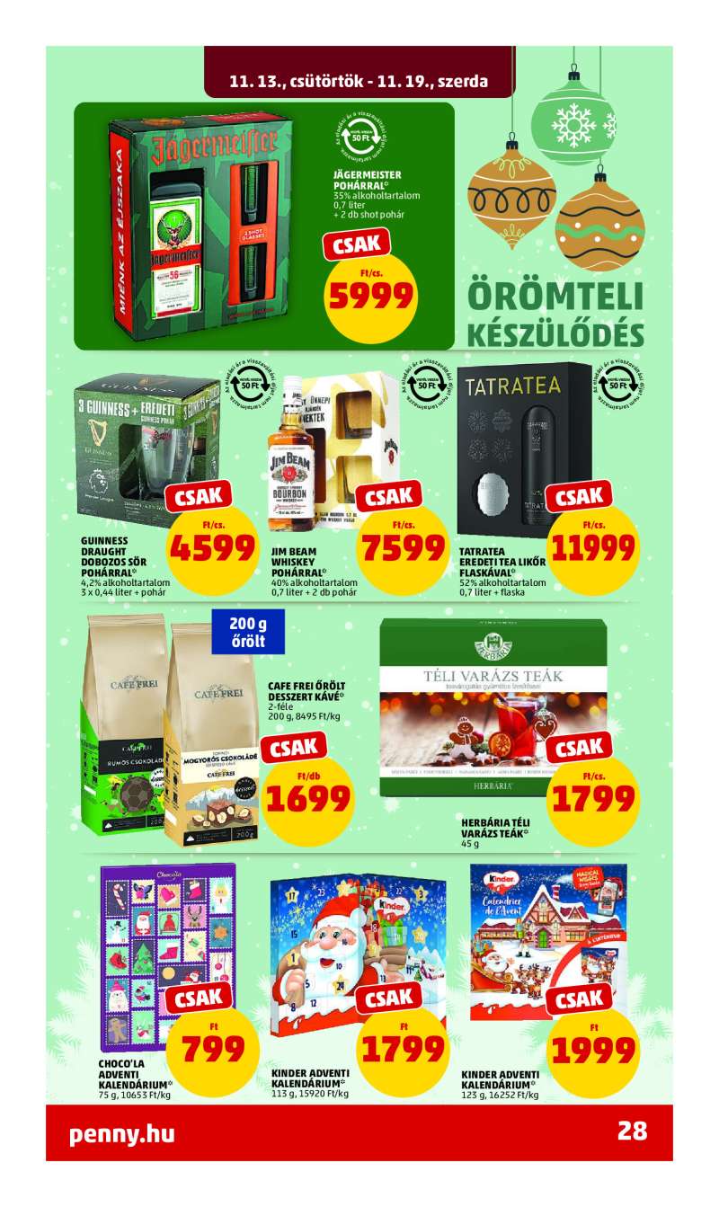 Penny Akciós Újság 32 oldal