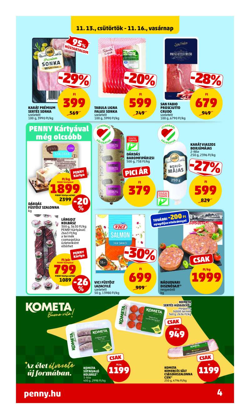 Penny Akciós Újság 6 oldal