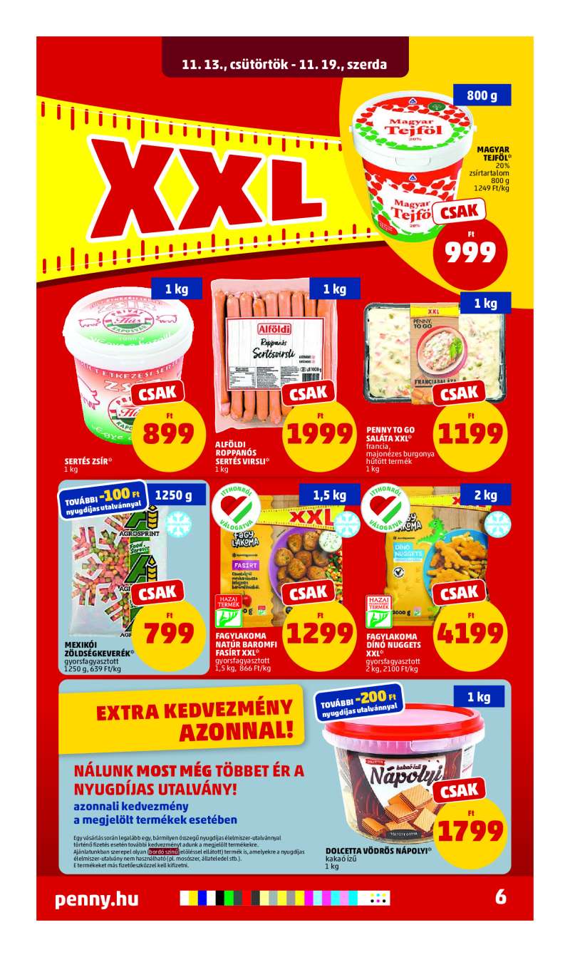 Penny Akciós Újság 8 oldal