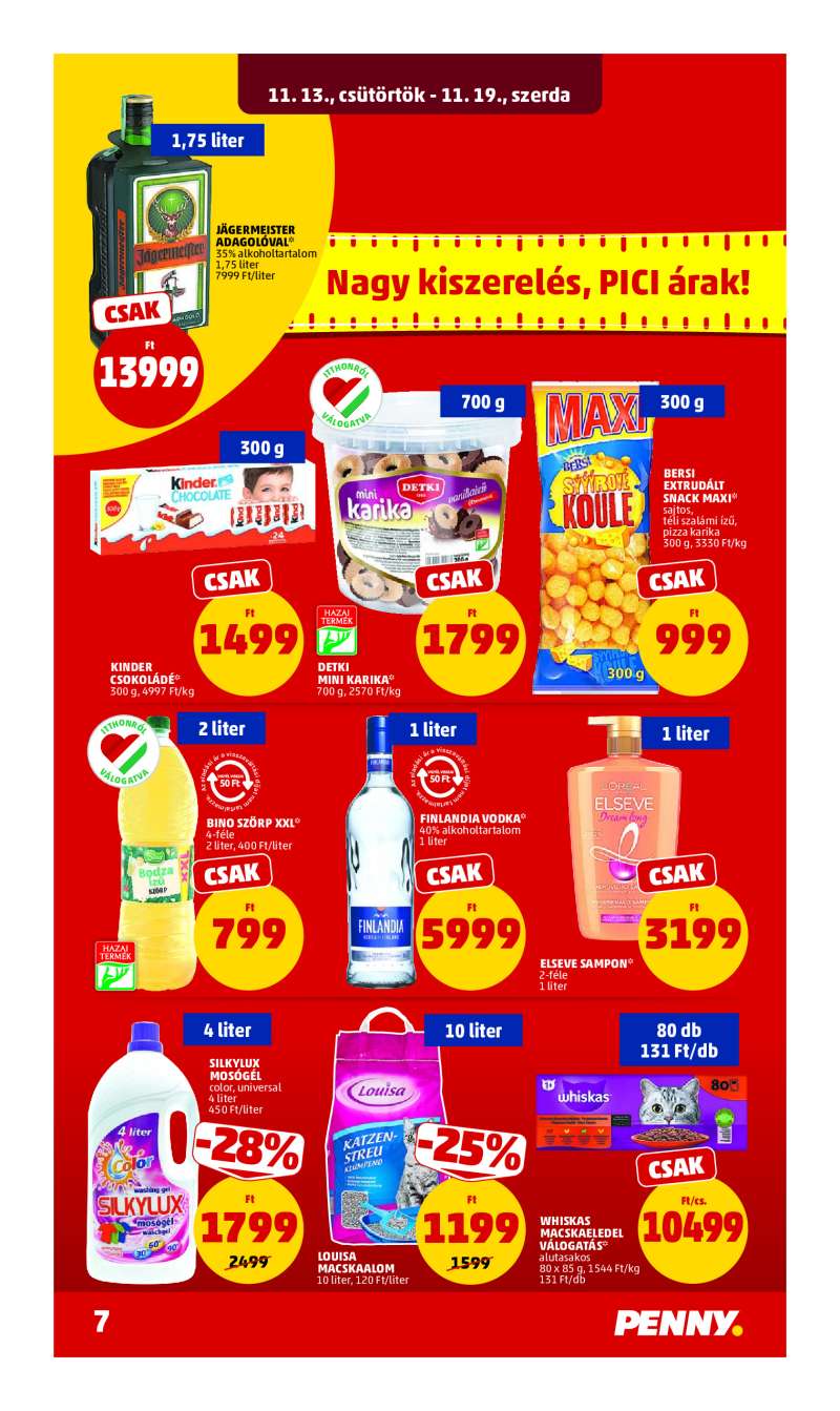 Penny Akciós Újság 9 oldal