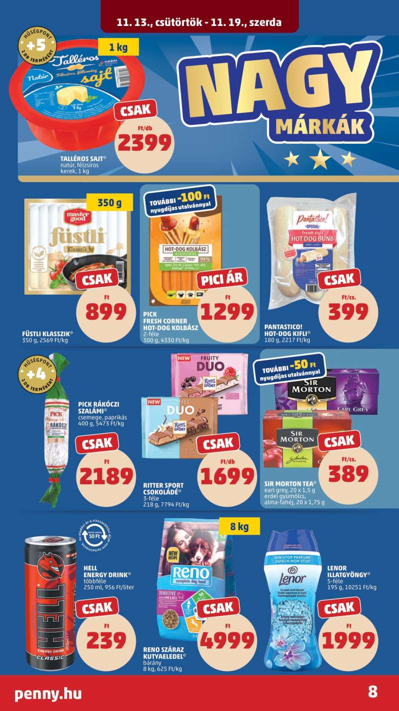 Penny Akciós Újság 10 oldal