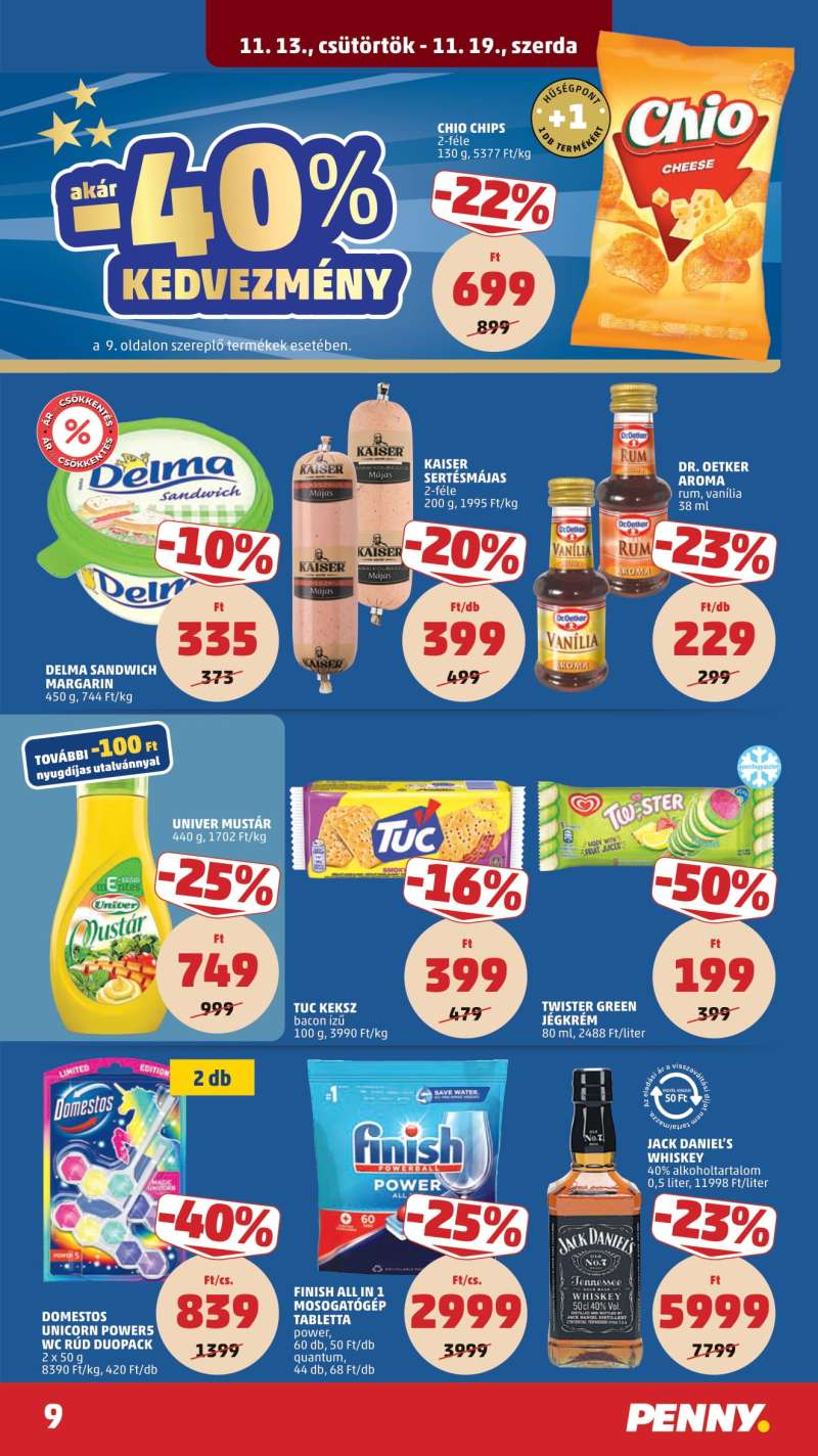 Penny Akciós Újság 11 oldal