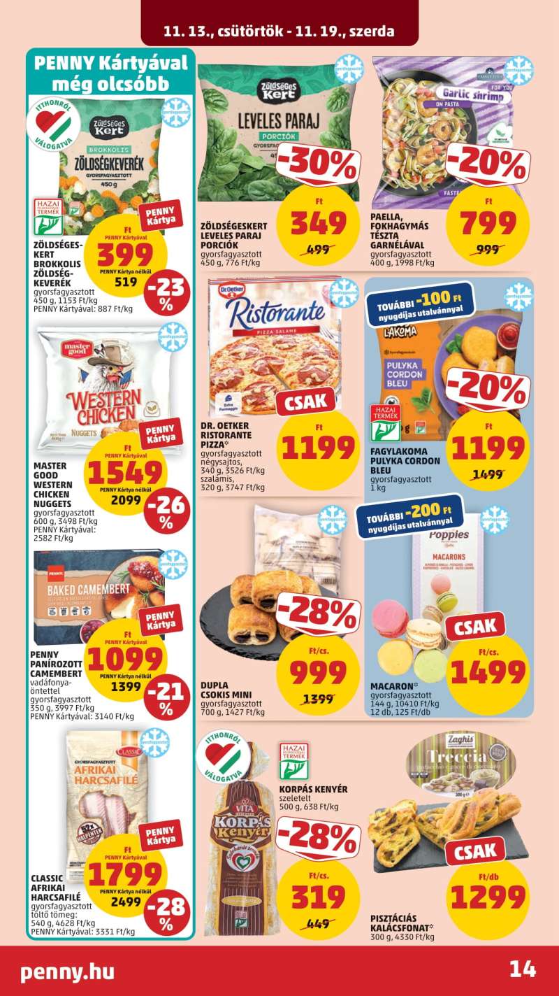 Penny Akciós Újság 18 oldal