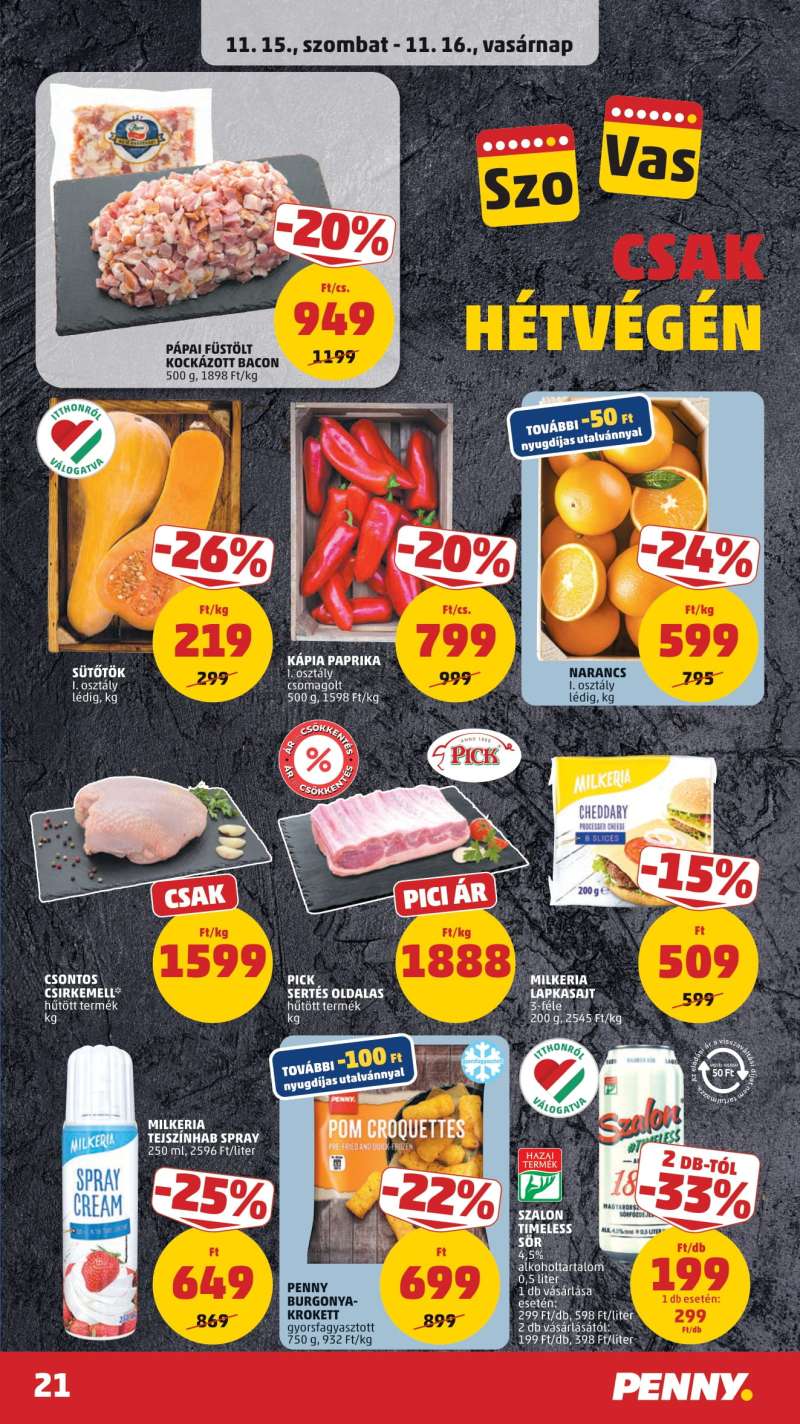 Penny Akciós Újság 25 oldal