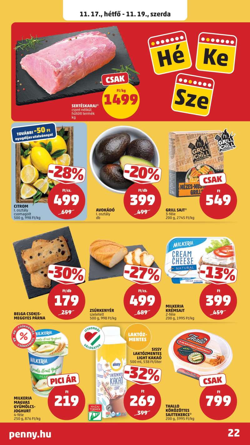Penny Akciós Újság 26 oldal