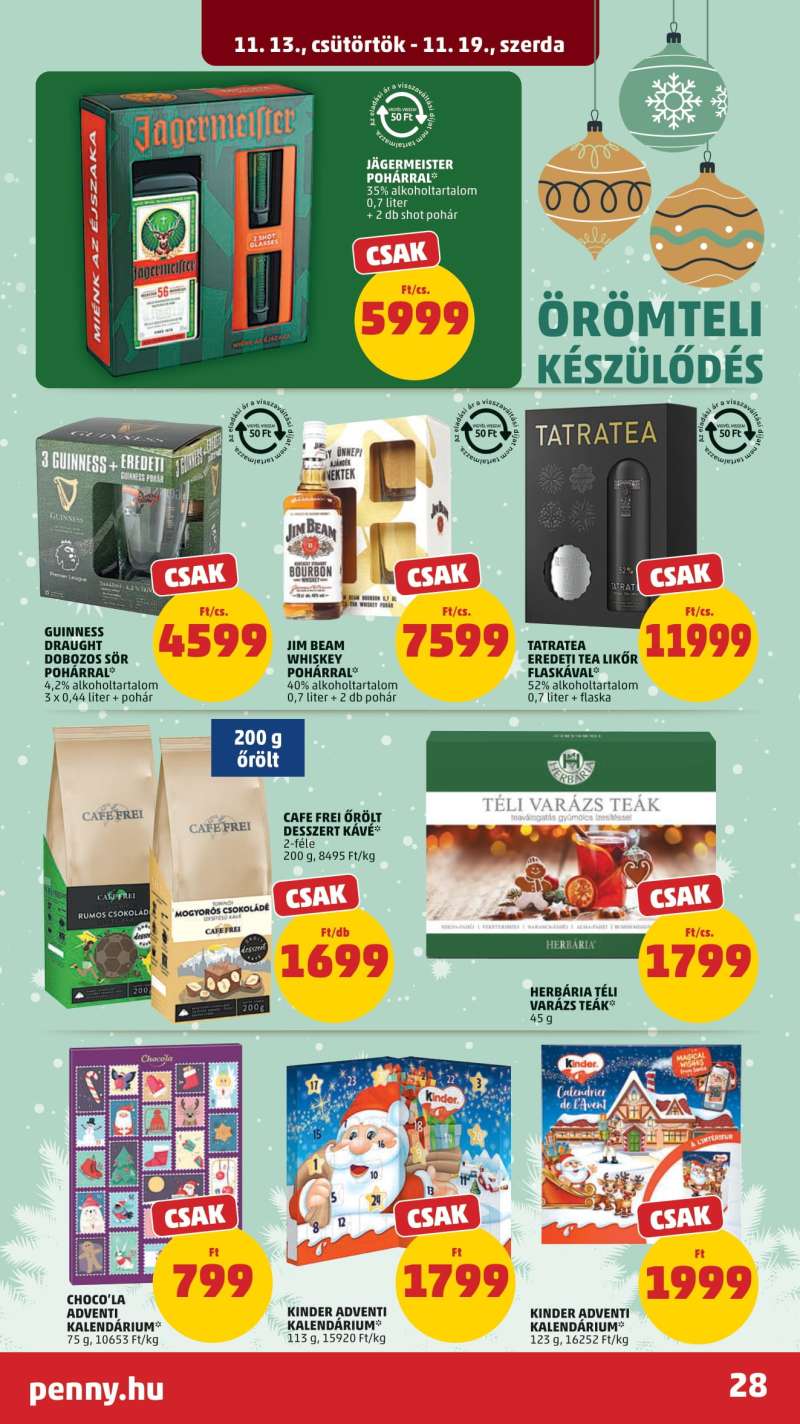 Penny Akciós Újság 32 oldal