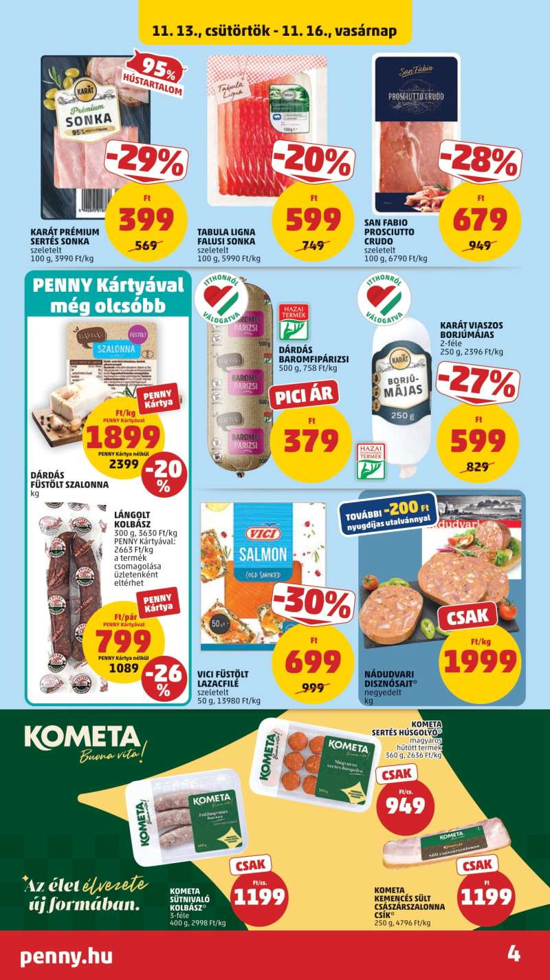 Penny Akciós Újság 6 oldal