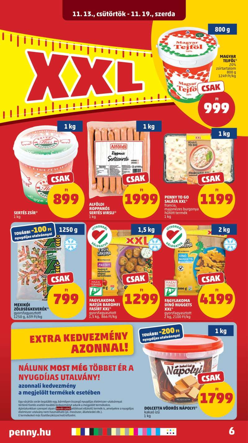 Penny Akciós Újság 8 oldal