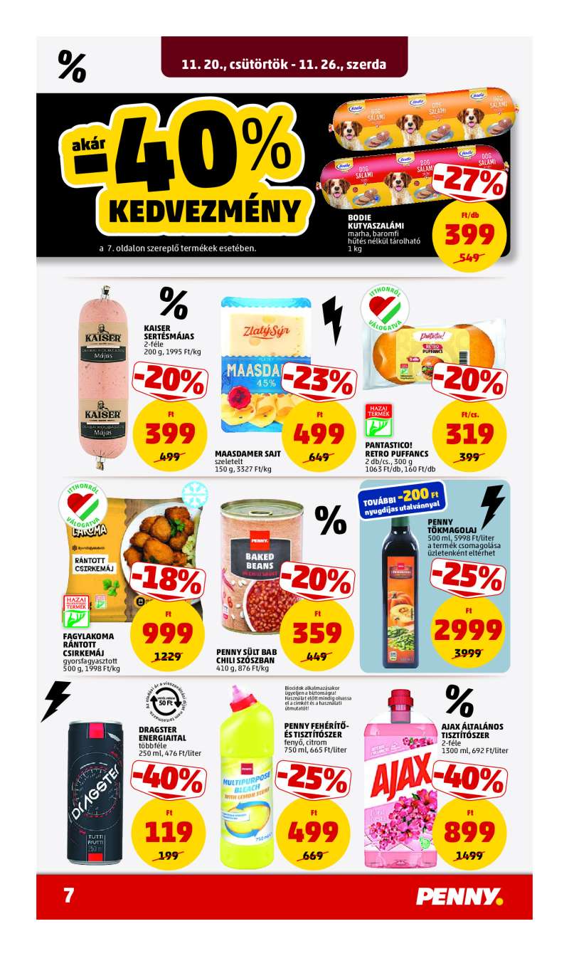 Penny Akciós Újság 11 oldal