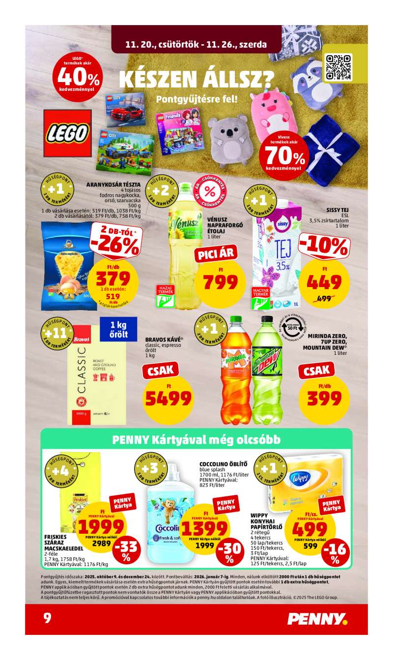Penny Akciós Újság 13 oldal
