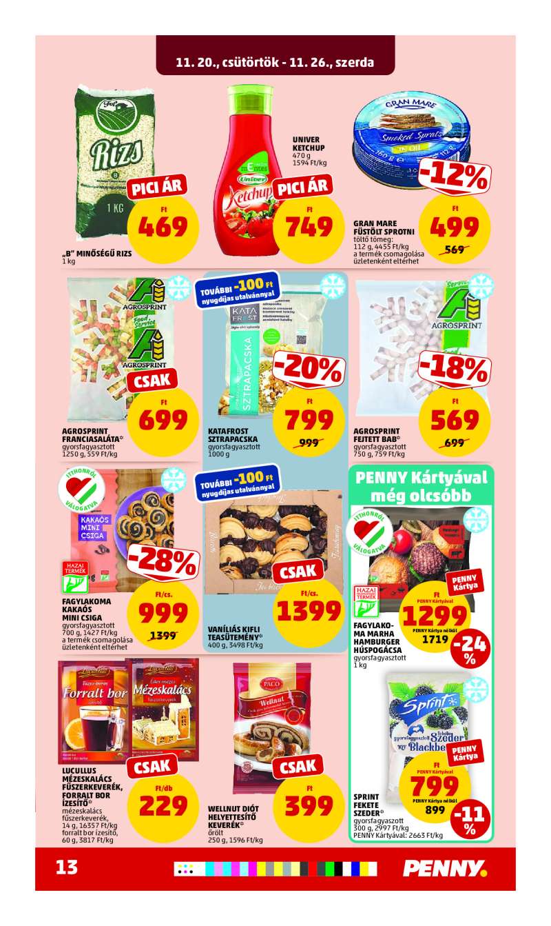 Penny Akciós Újság 17 oldal