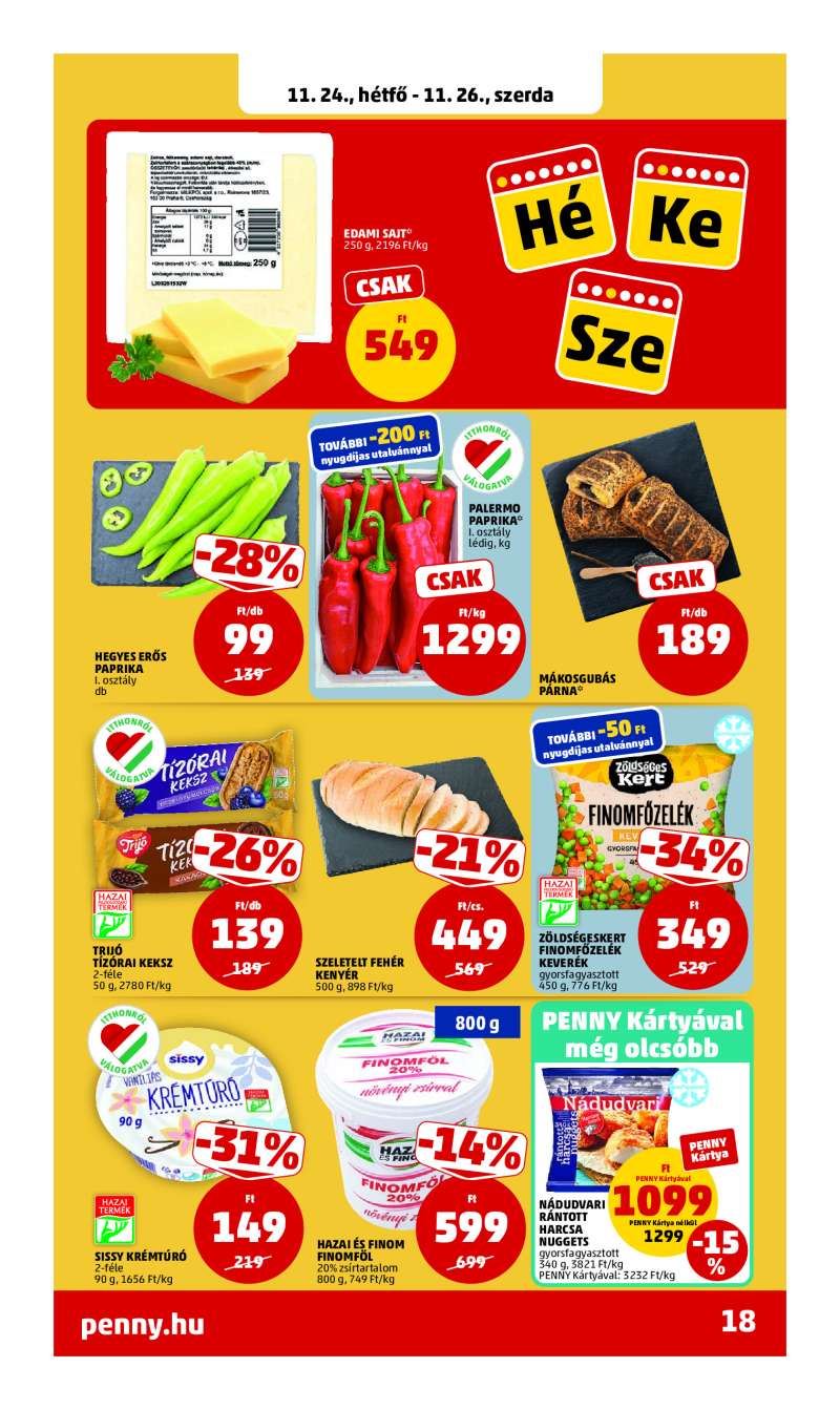 Penny Akciós Újság 22 oldal