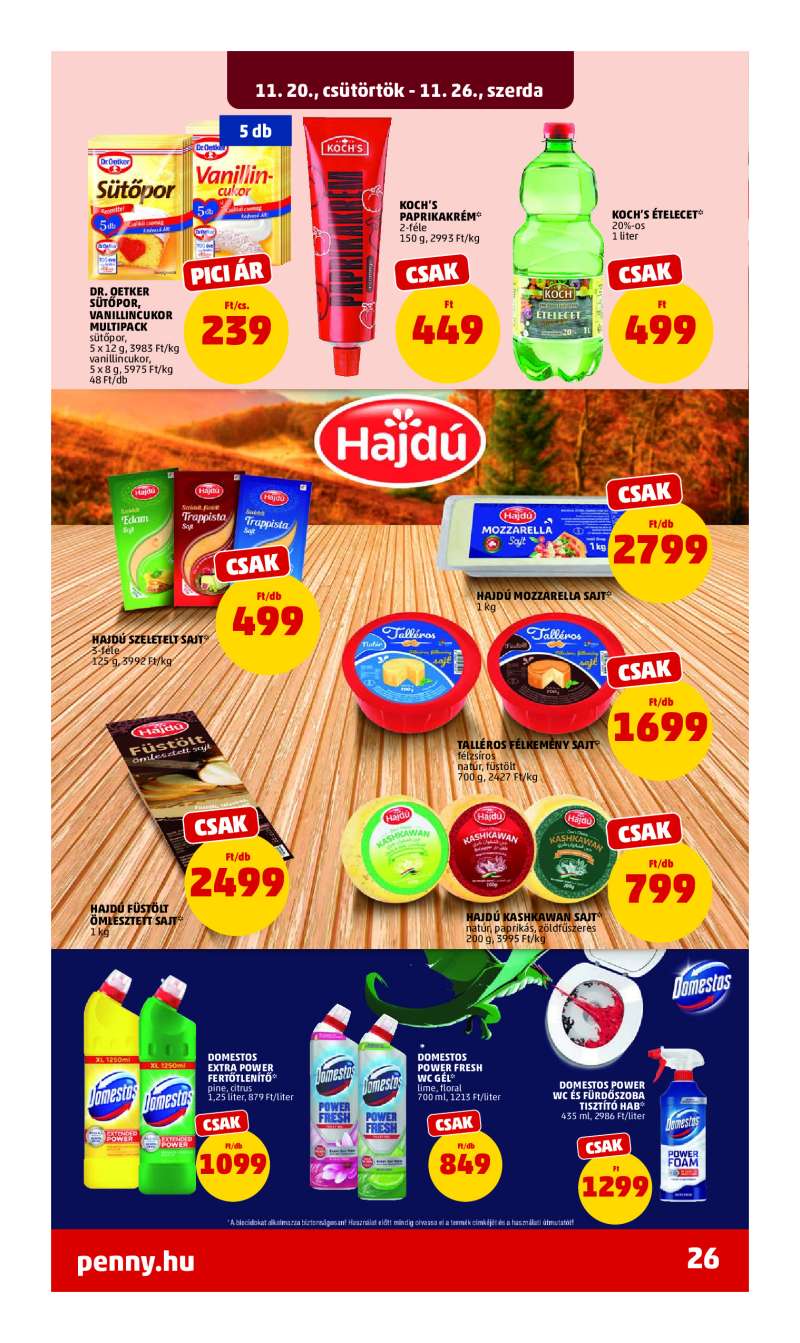 Penny Akciós Újság 30 oldal