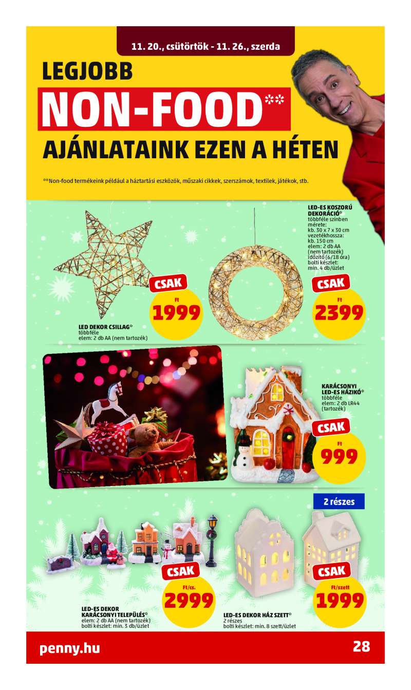 Penny Akciós Újság 32 oldal