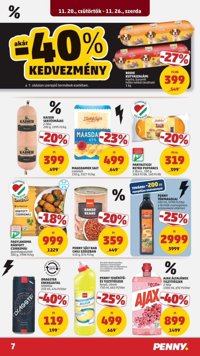 Penny Akciós Újság 11 oldal