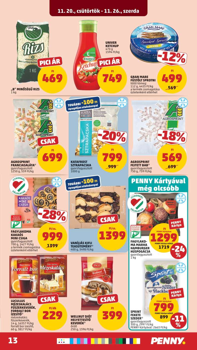 Penny Akciós Újság 17 oldal