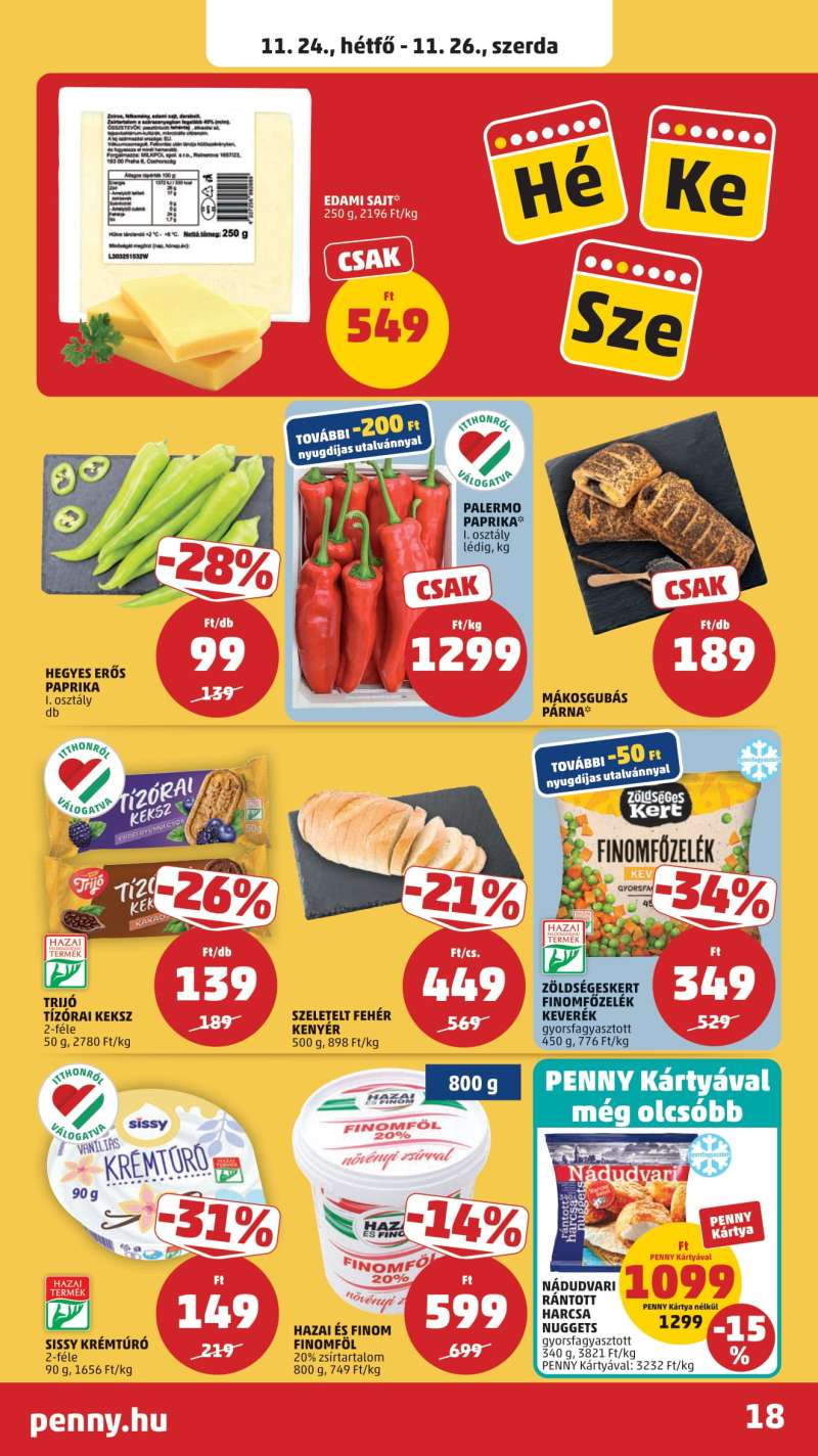 Penny Akciós Újság 22 oldal