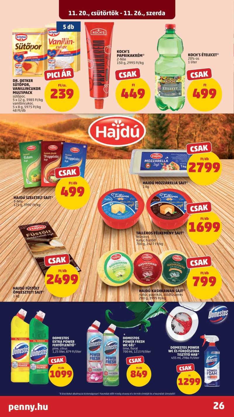 Penny Akciós Újság 30 oldal