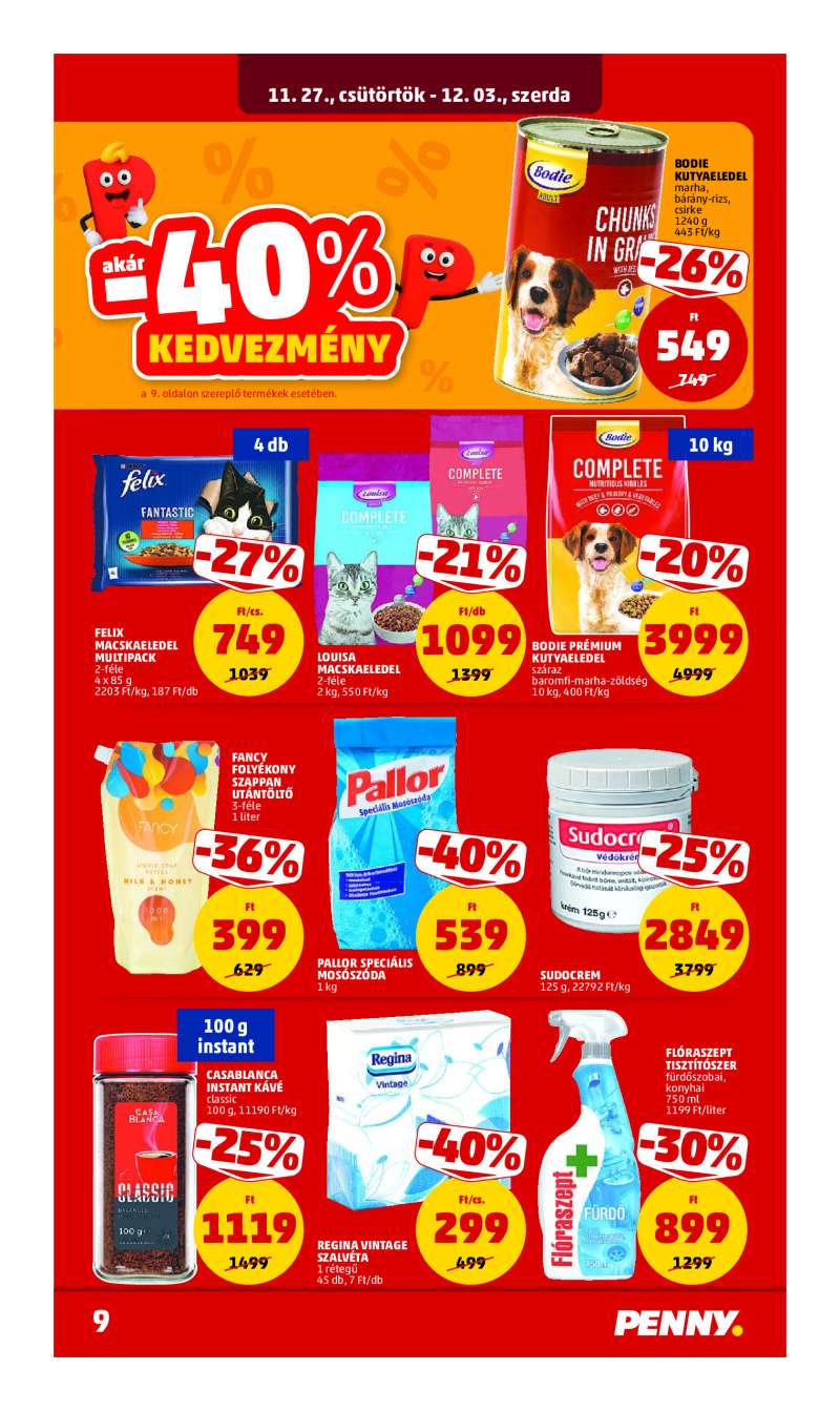Penny Akciós Újság 37 oldal