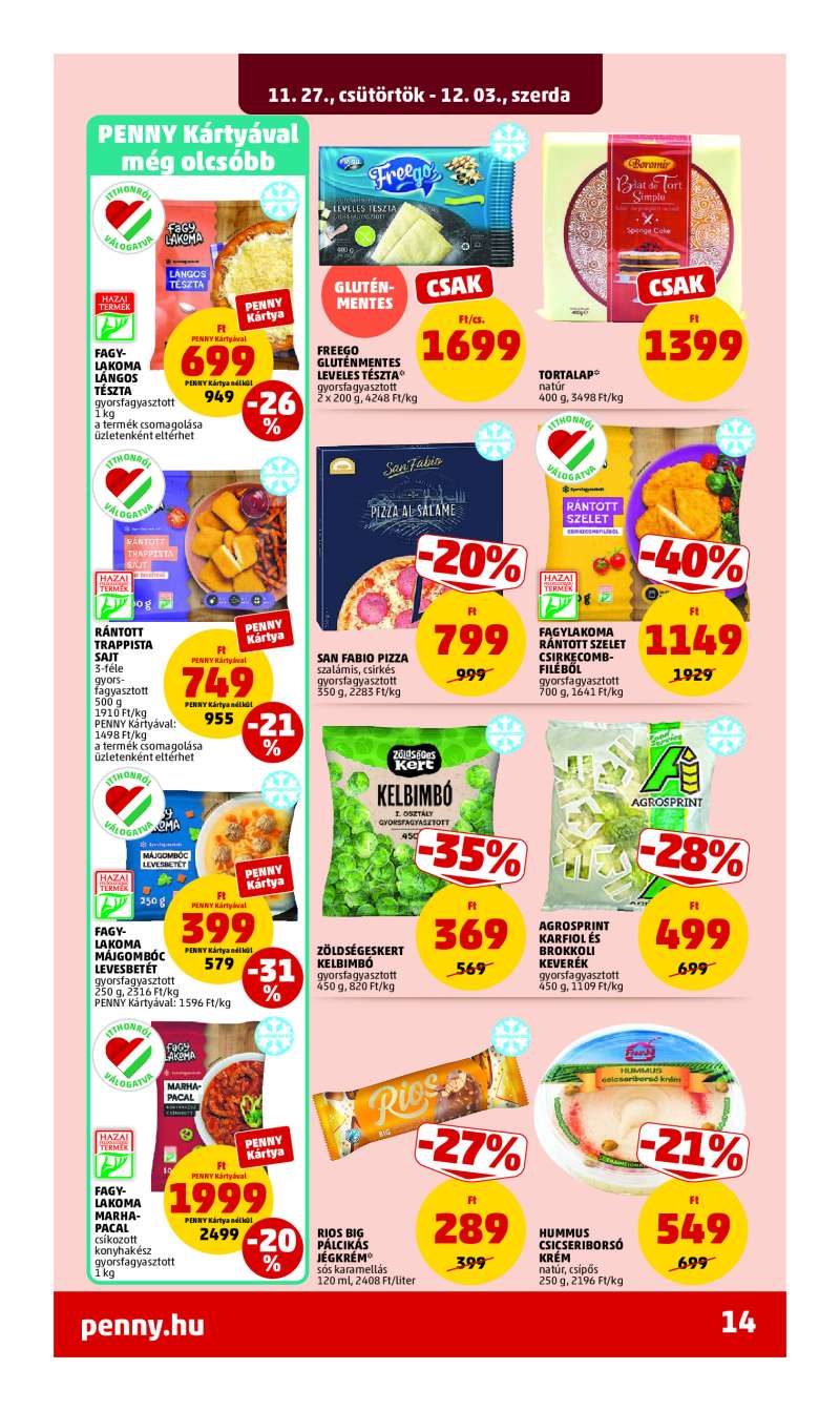 Penny Akciós Újság 52 oldal