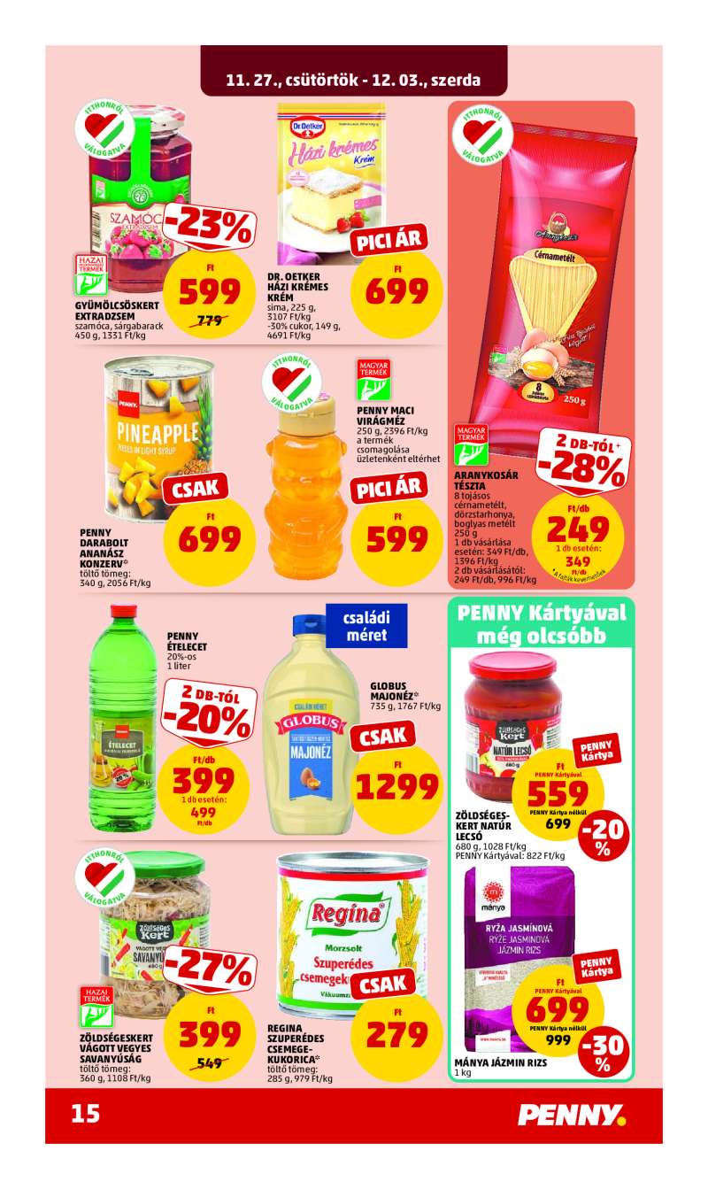 Penny Akciós Újság 55 oldal
