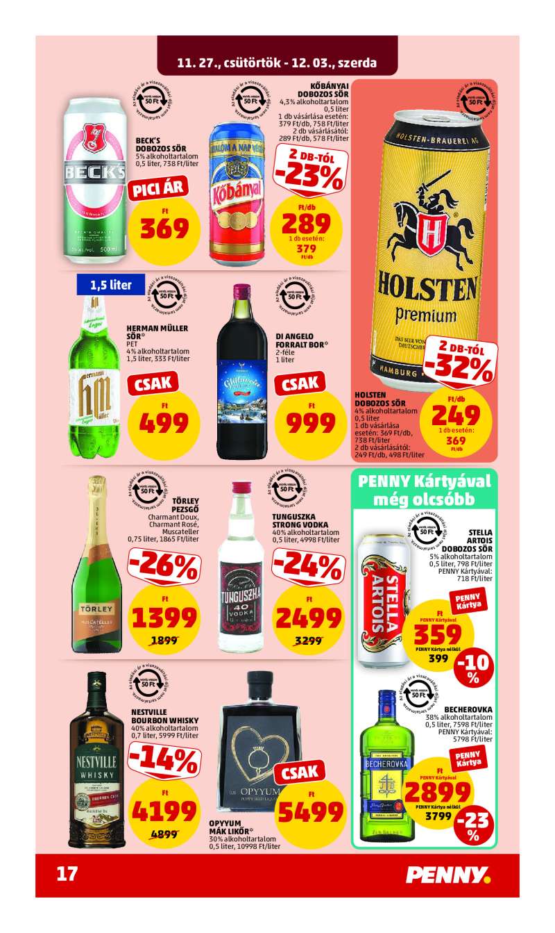 Penny Akciós Újság 61 oldal