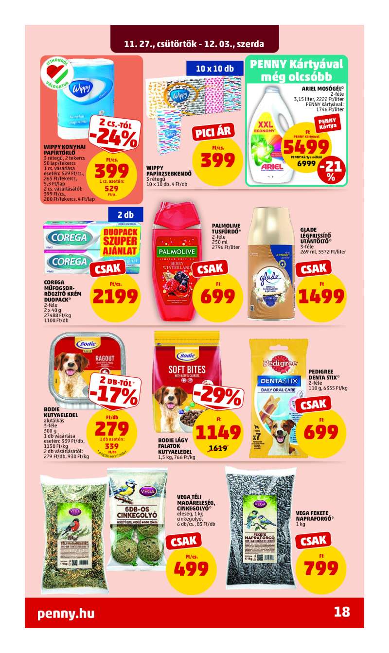 Penny Akciós Újság 64 oldal