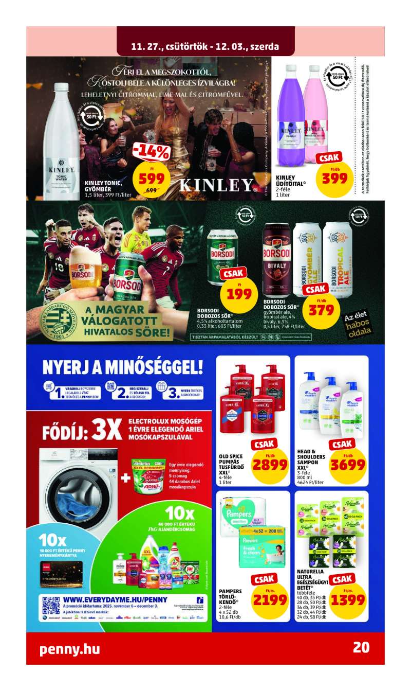 Penny Akciós Újság 70 oldal