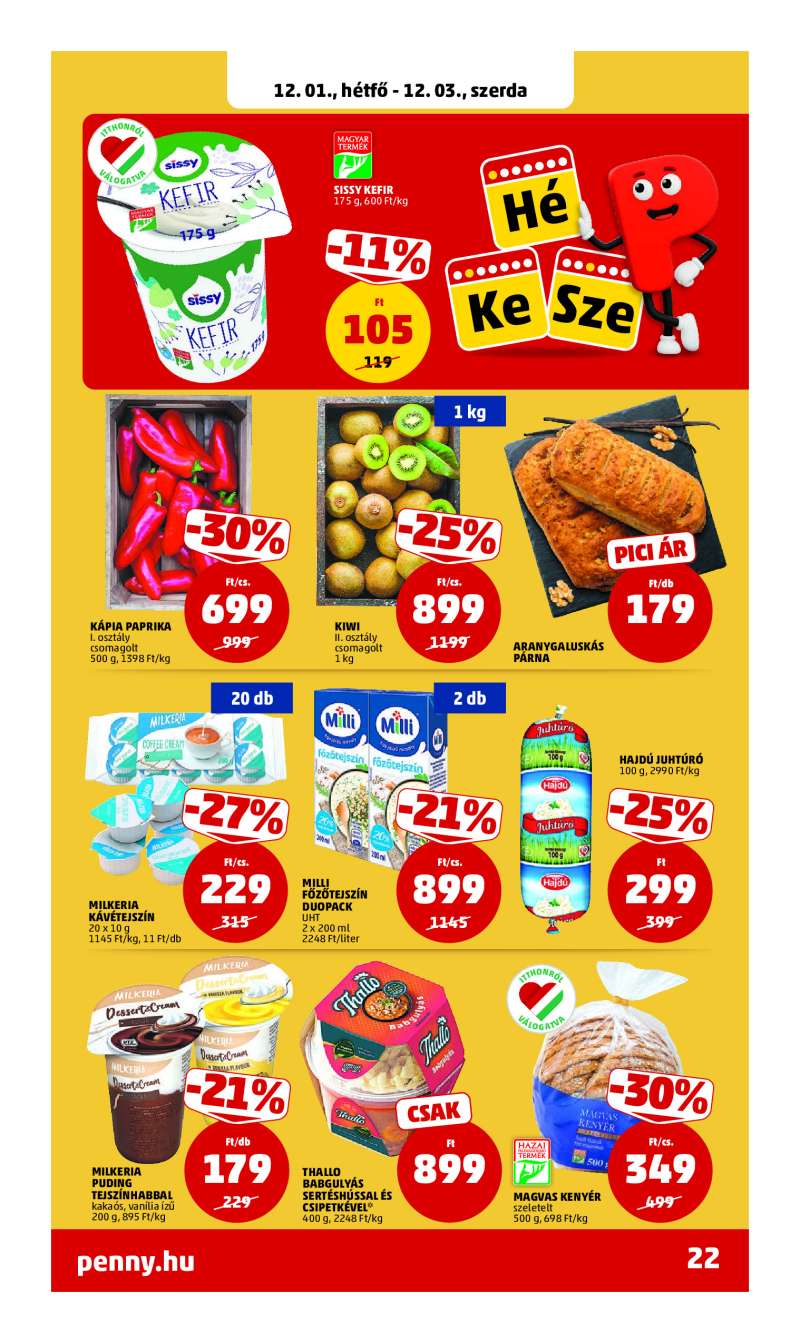 Penny Akciós Újság 76 oldal