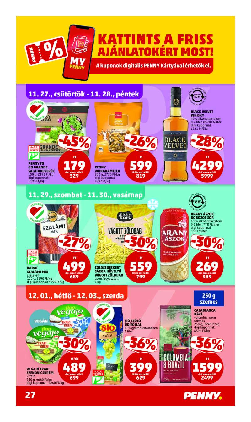 Penny Akciós Újság 91 oldal