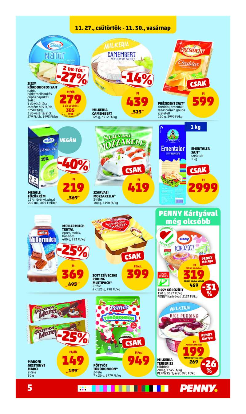 Penny Akciós Újság 13 oldal
