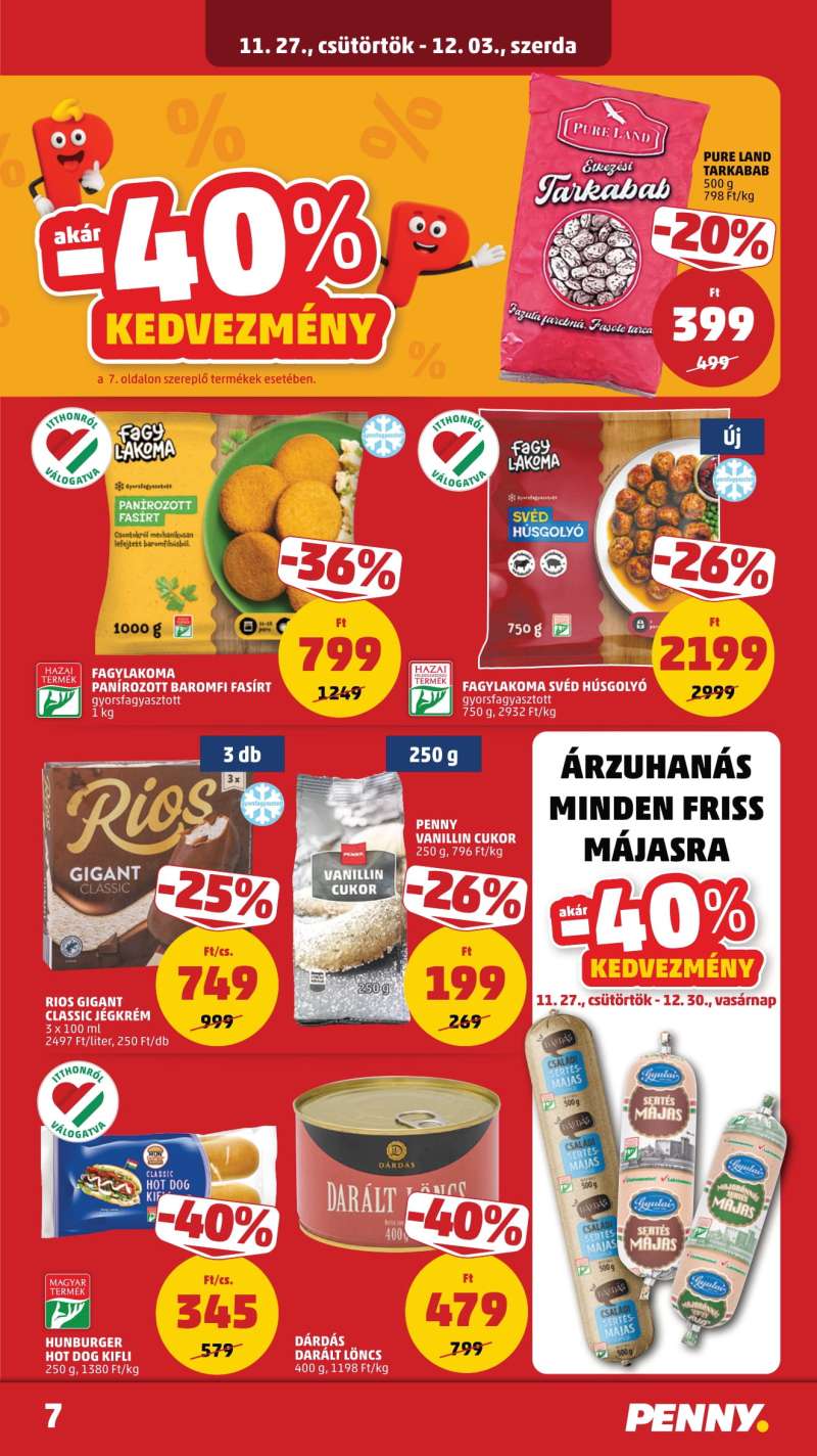 Penny Akciós Újság 11 oldal