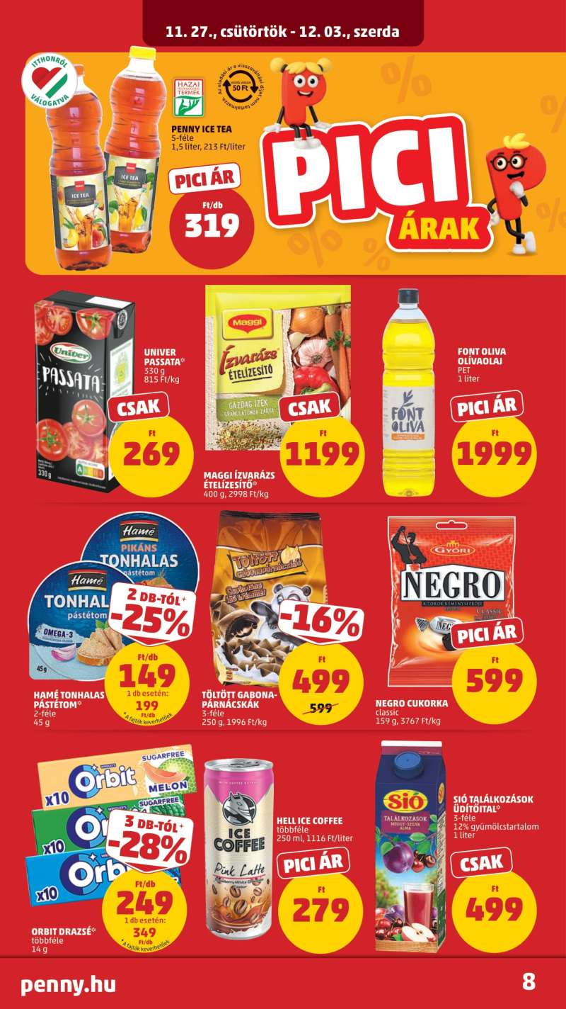 Penny Akciós Újság 12 oldal