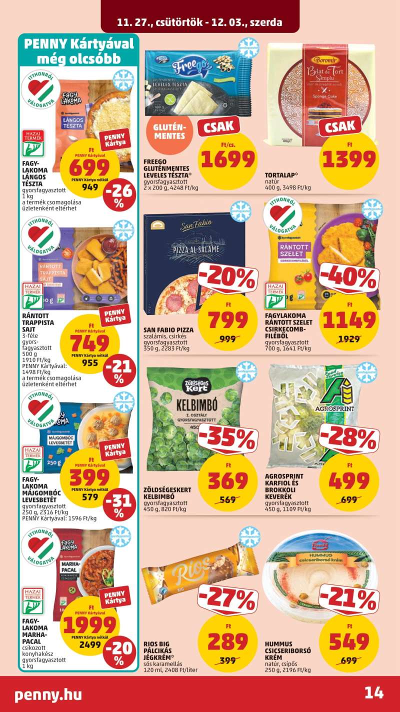 Penny Akciós Újság 18 oldal
