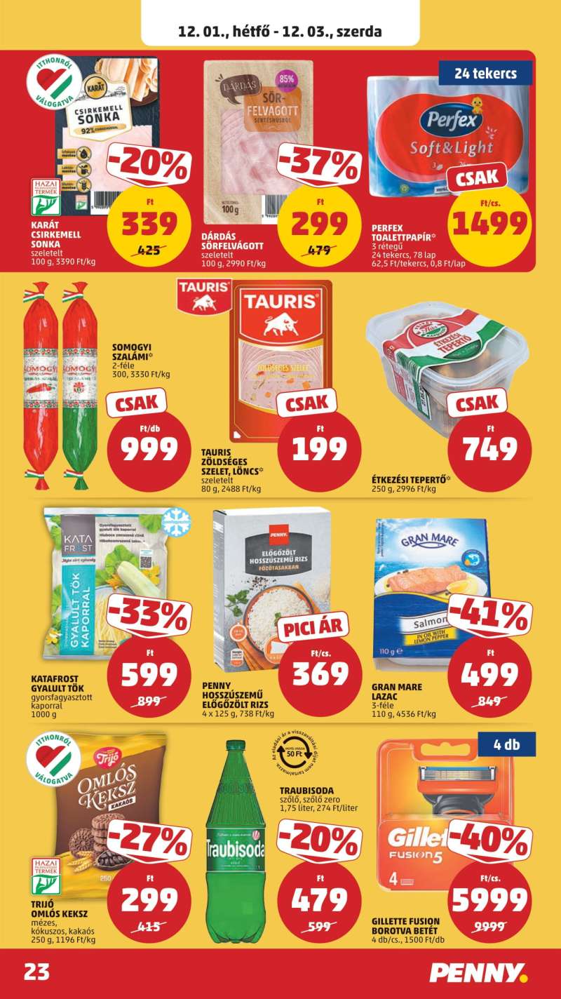 Penny Akciós Újság 27 oldal
