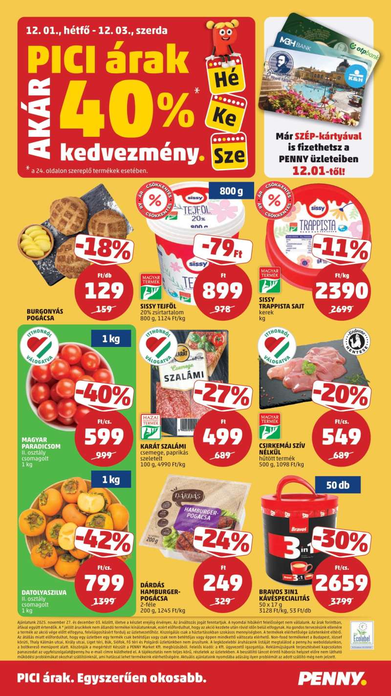 Penny Akciós Újság 28 oldal