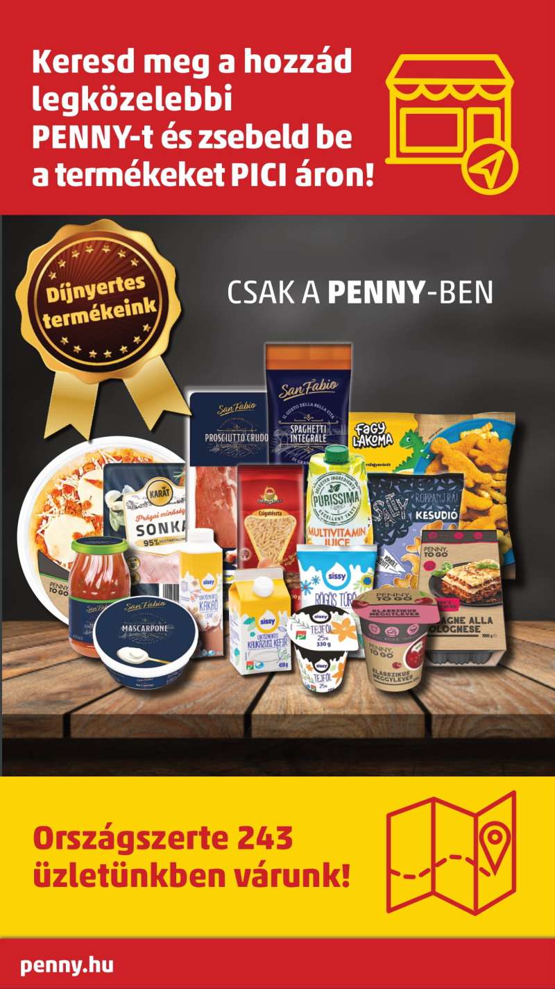 Penny Akciós Újság 45 oldal