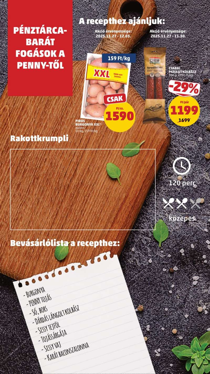 Penny Akciós Újság 8 oldal