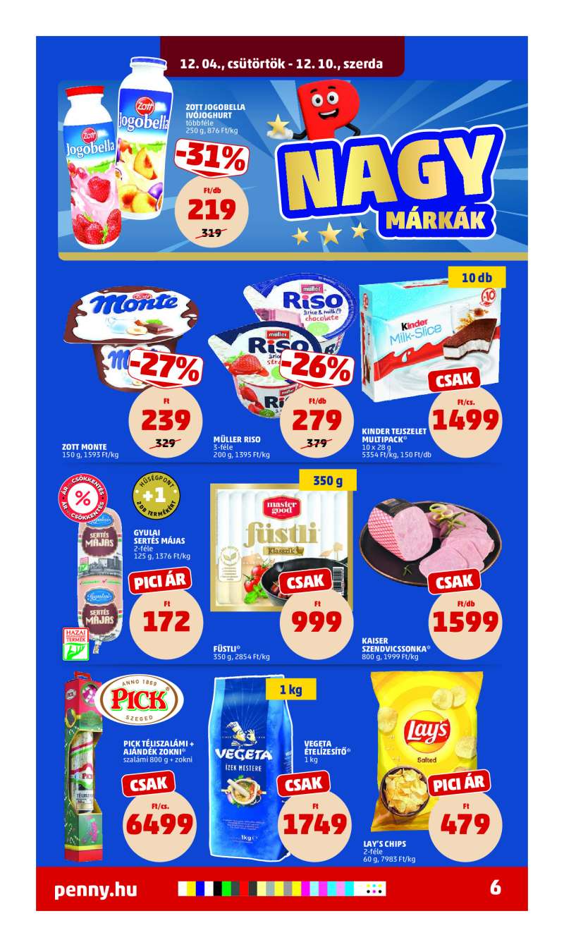 Penny Akciós Újság 37 oldal