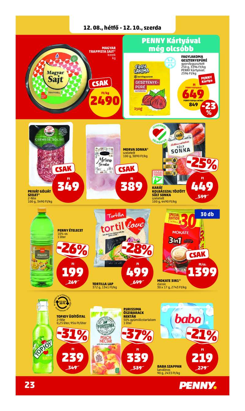 Penny Akciós Újság 105 oldal