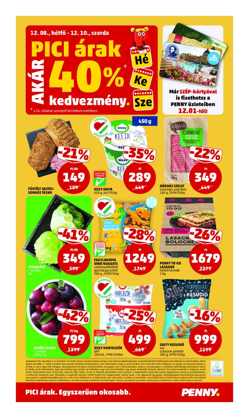 Penny Akciós Újság 109 oldal