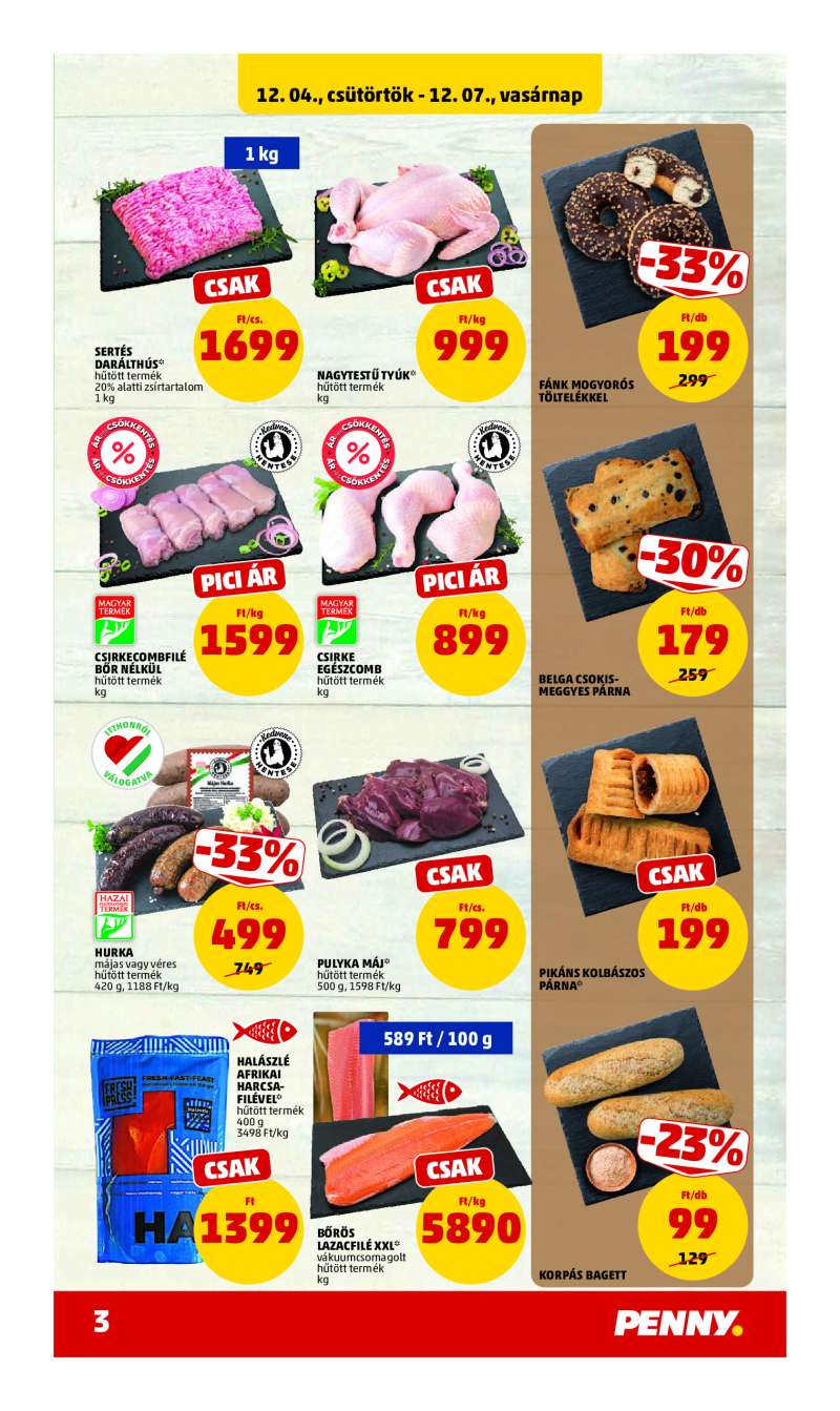 Penny Akciós Újság 9 oldal