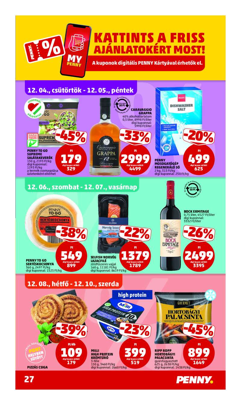 Penny Akciós Újság 121 oldal
