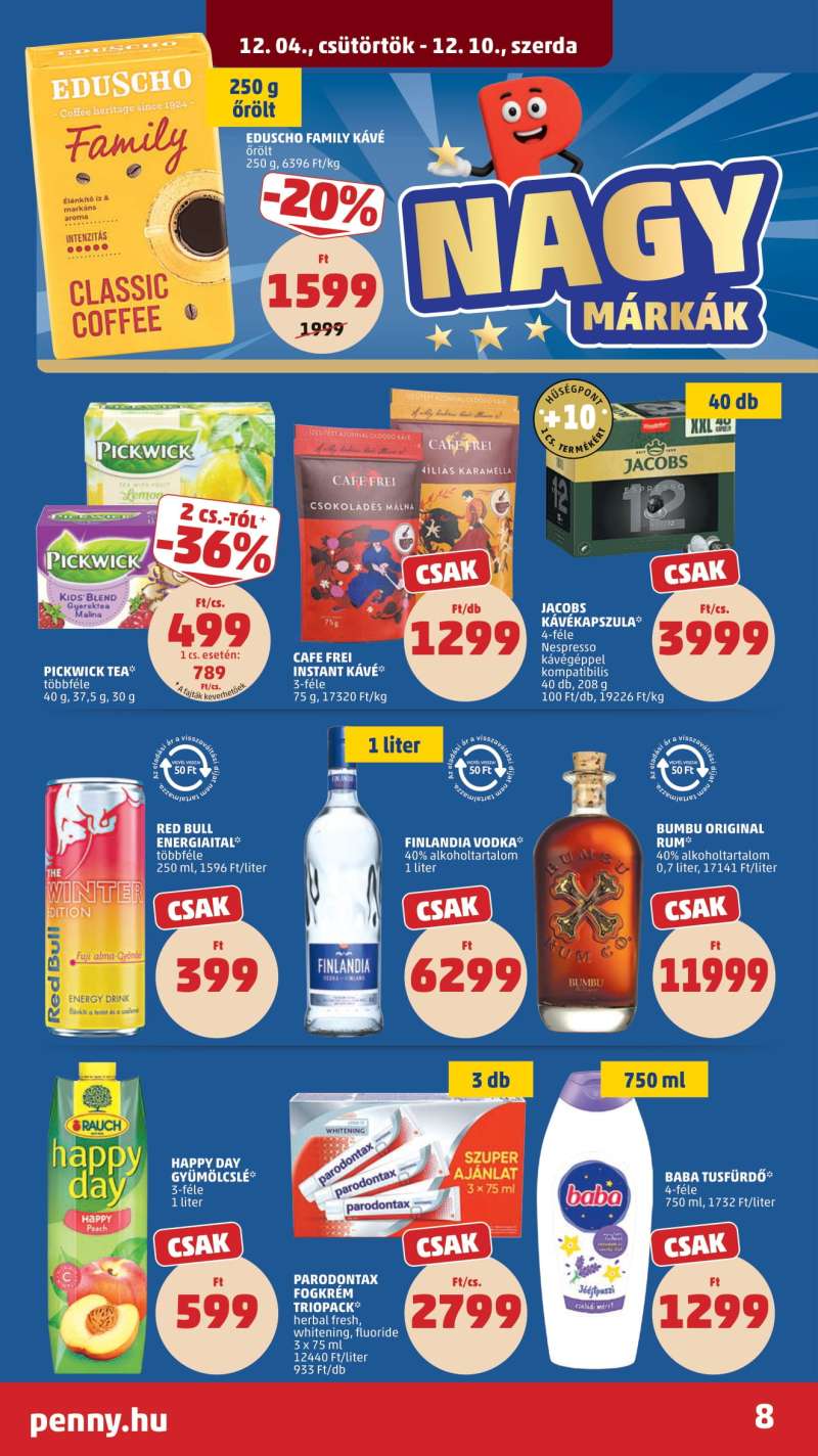 Penny Akciós Újság 12 oldal