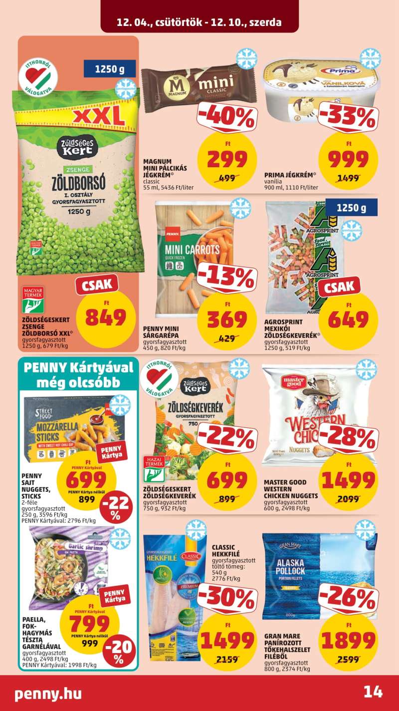 Penny Akciós Újság 18 oldal